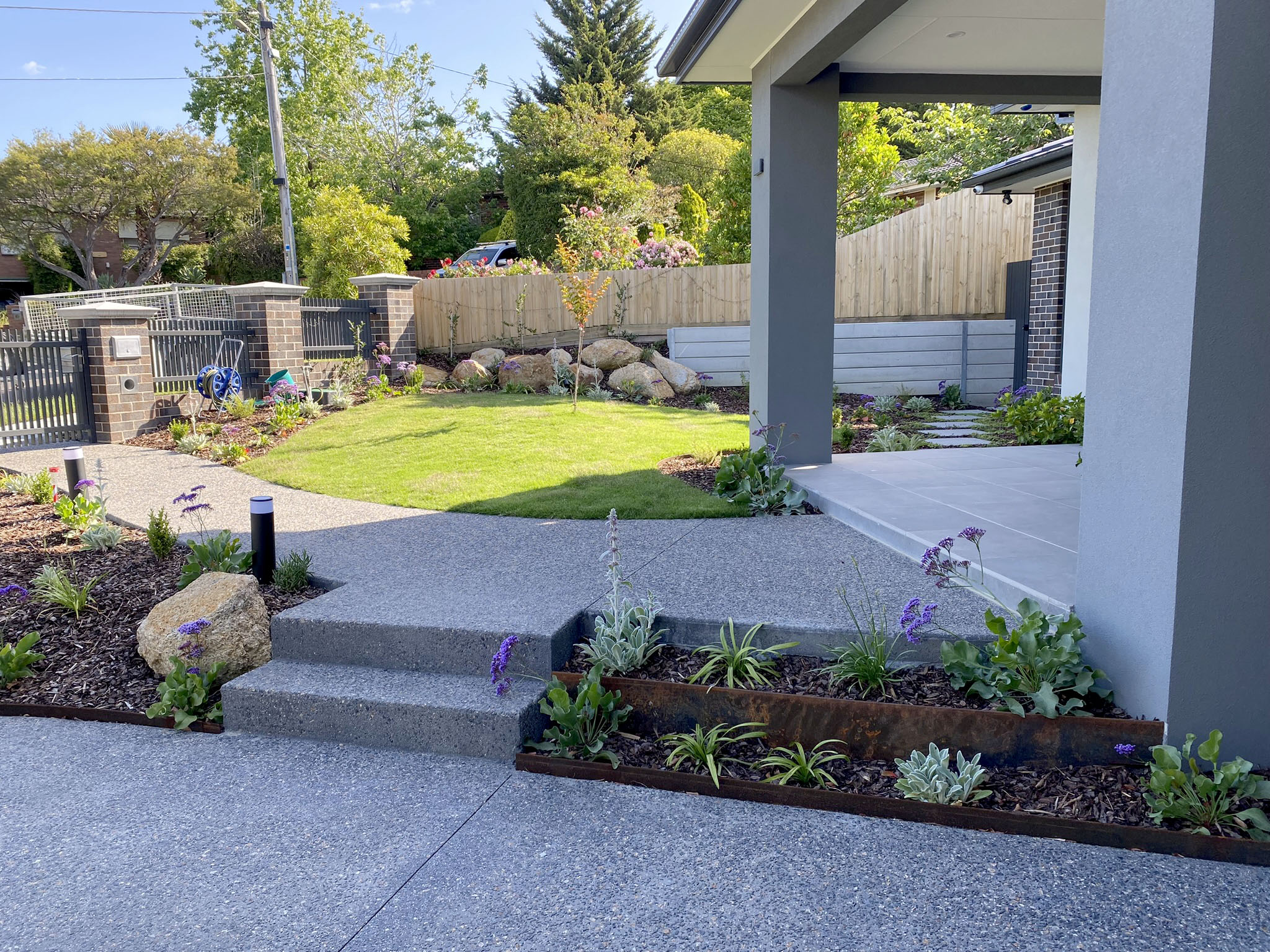 Doncaster East family backyard